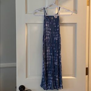 Tie-dye beach dress